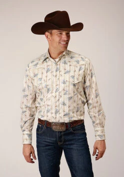 ROPER 1625 VINTAGE WHEAT PRINT