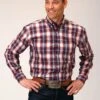 Roper Independence Plaid Long Sleeve Shirt