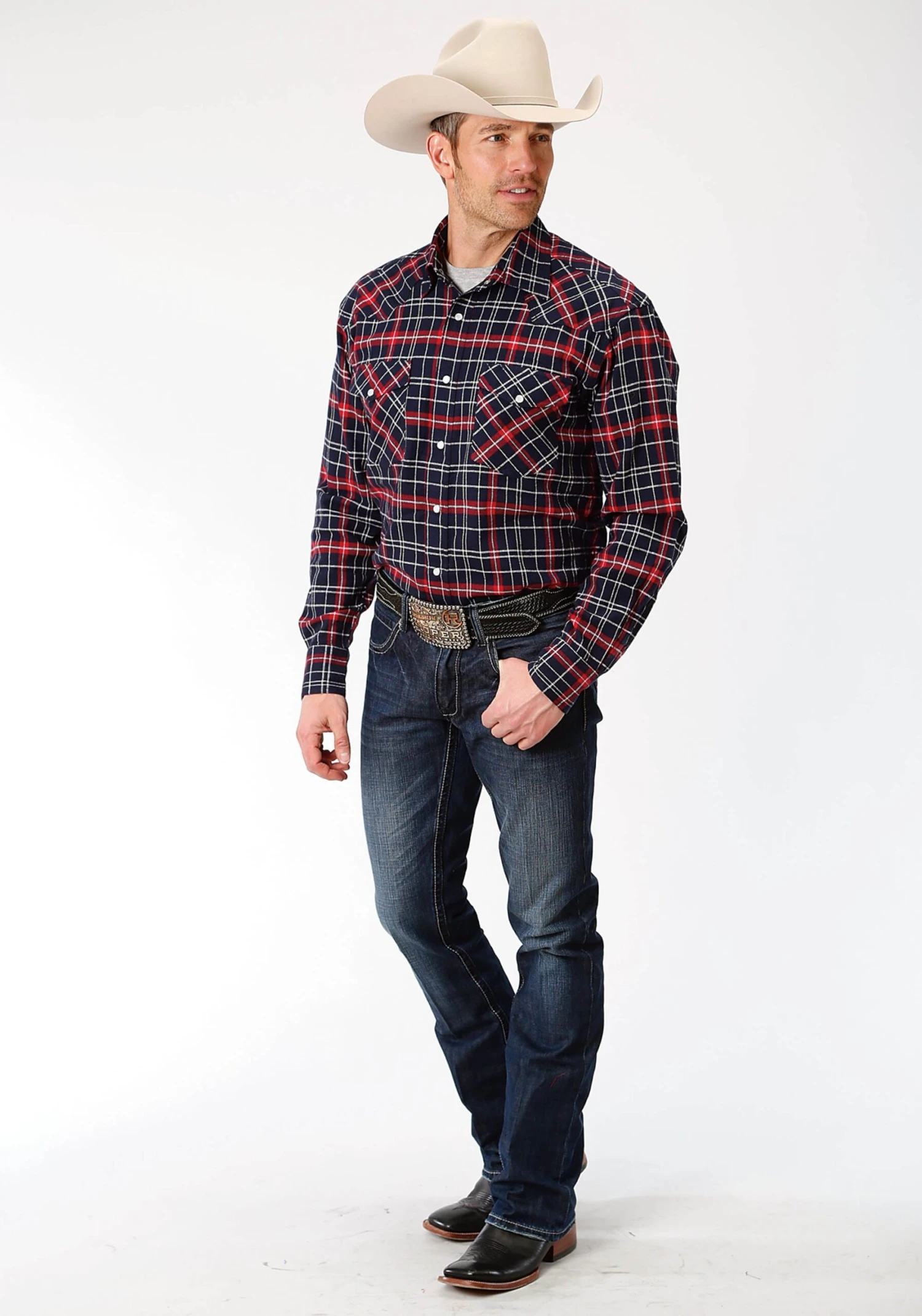 ROPER TALL MAN UNLINED FLANNEL SHIRT - Image 2