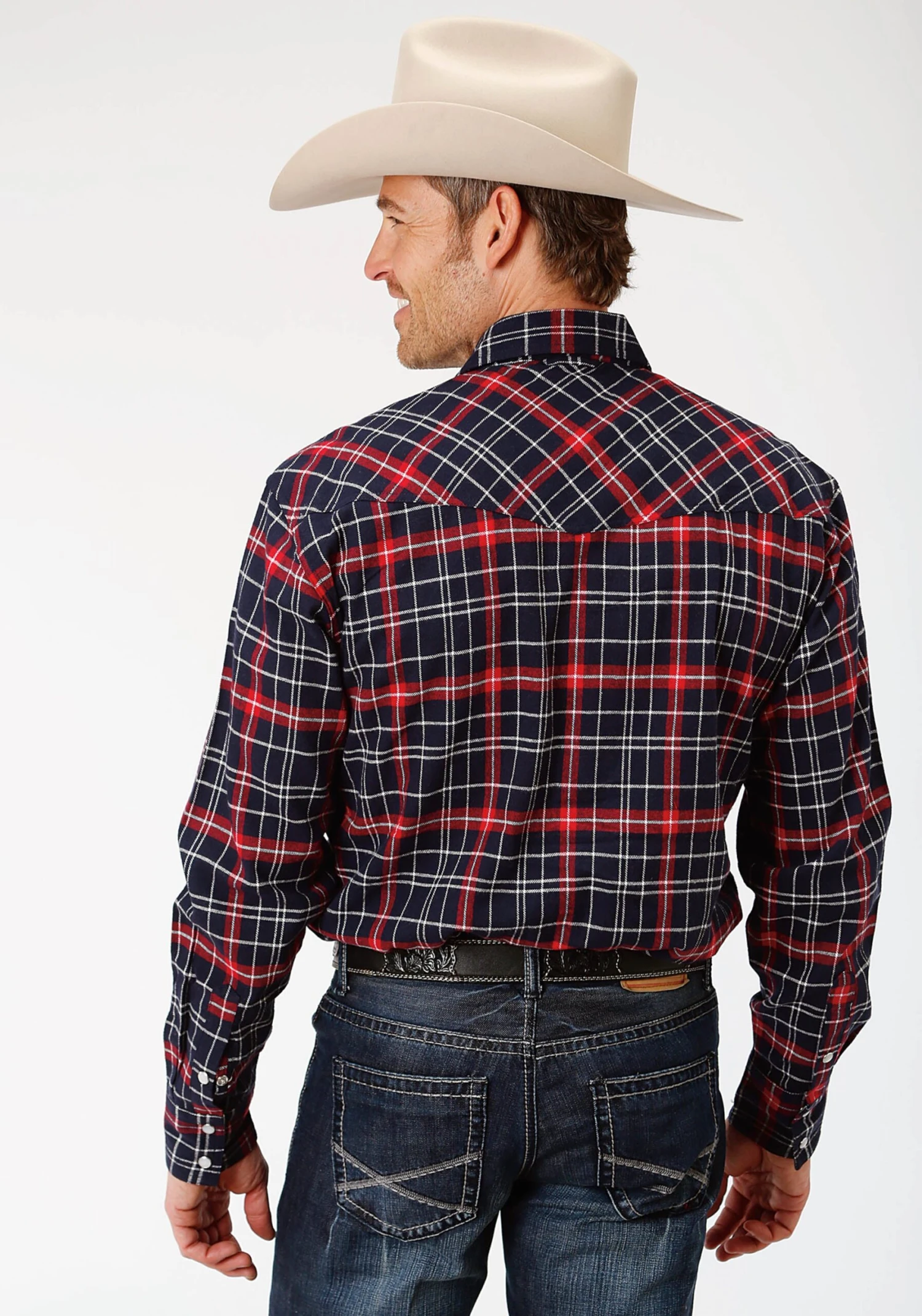 ROPER TALL MAN UNLINED FLANNEL SHIRT - Image 3