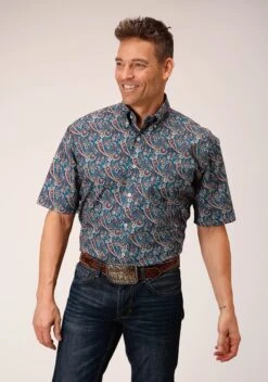 Roper Independence Foulard Short Sleeve Shirt