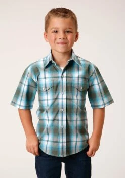 Roper Meadow Plaid Short Sleeve Shirt