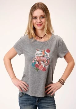 ROPER NOVELTY/APPLIQUE/EMBROIDERY PRINTED KNIT