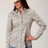 Roper Dot Paisley Long Sleeve Shirt