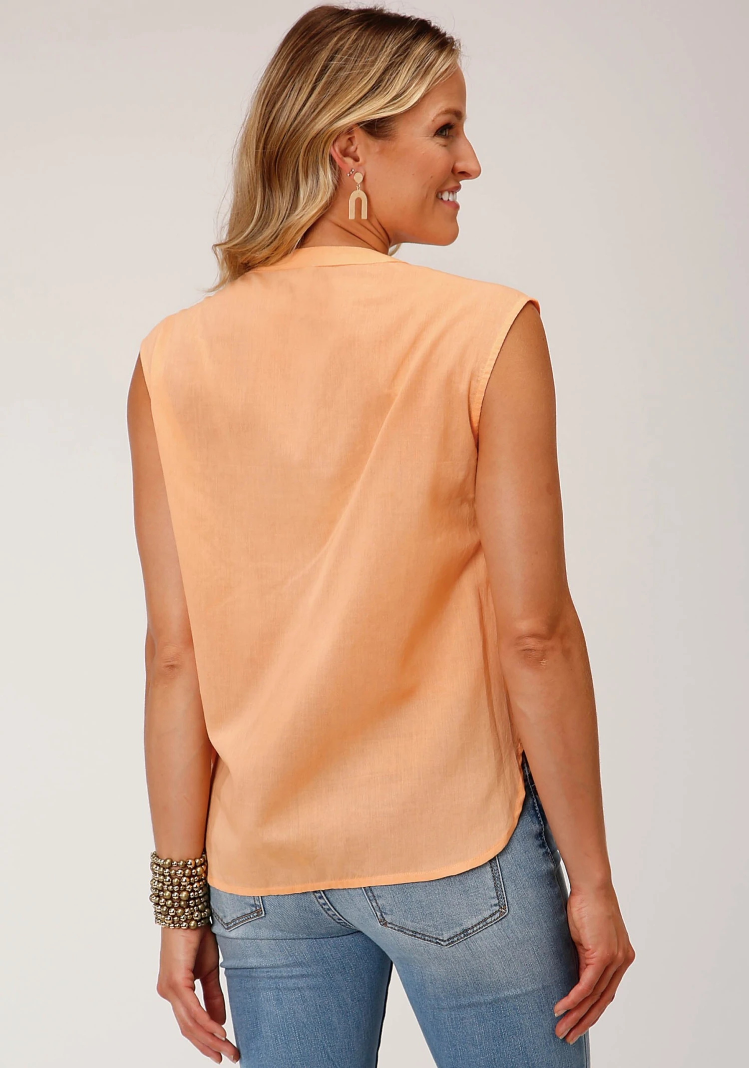 Roper Voile Sleeveless Blouse - Image 3