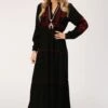 ROPER 1424 RAYON CRINKLE PEASANT DRESS