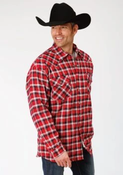 ROPER TALL MAN SHIRT JAC LINED SNAP
