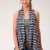 ROPER LADIES WOVEN CARDIGAN