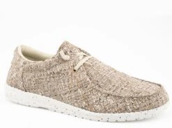 ROPER TAN MULTI FABRIC UPPER