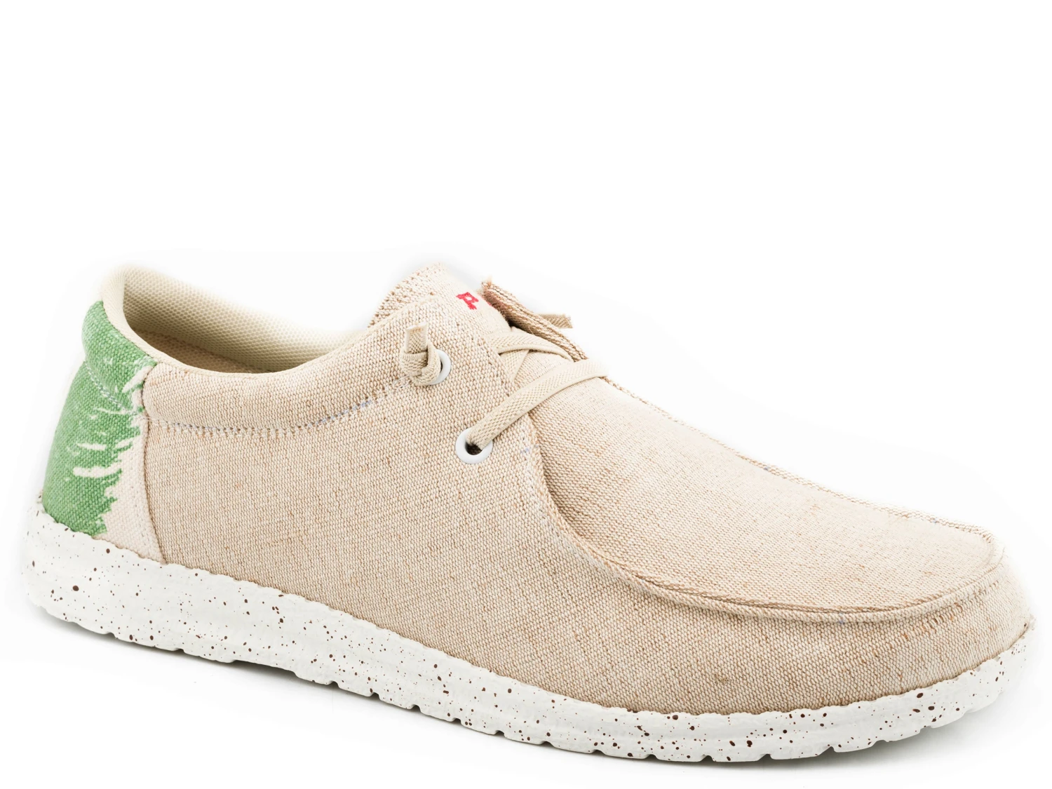 ROPER BEIGE CANVAS WITH MEXICAN FLAG