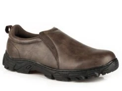 ROPER SLIP-ON FAUX LEATHER TPR SOLE