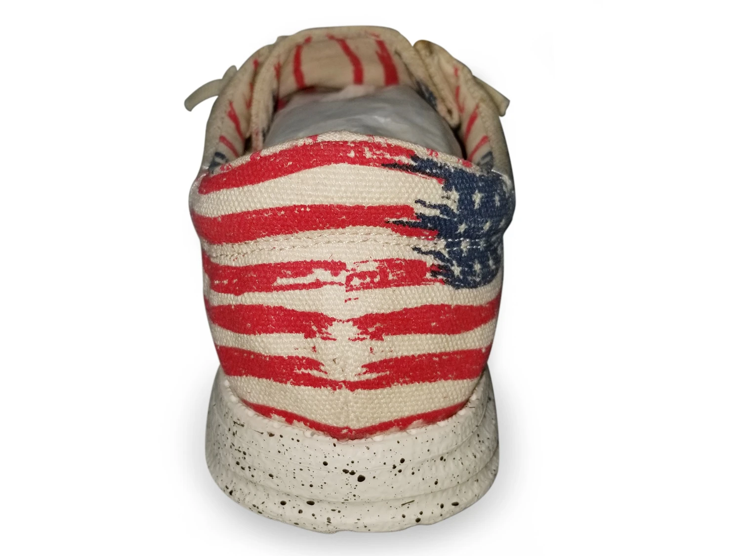 ROPER BEIGE CANVAS WITH FLAG HEEL - Image 2