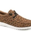 ROPER BROWN LEOPARD CANVAS UPPER