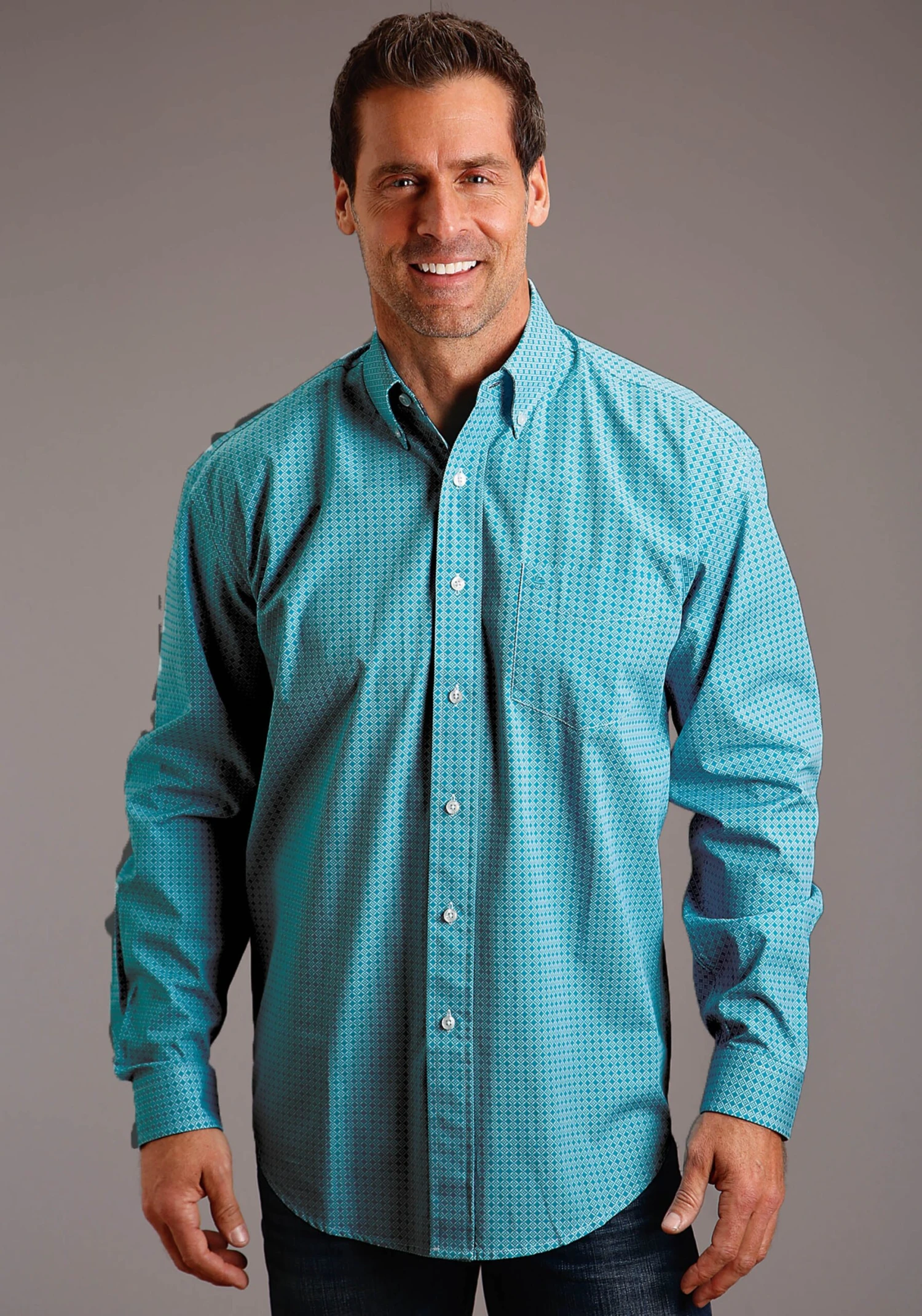Stetson Dicey Geo Long Sleeve Shirt
