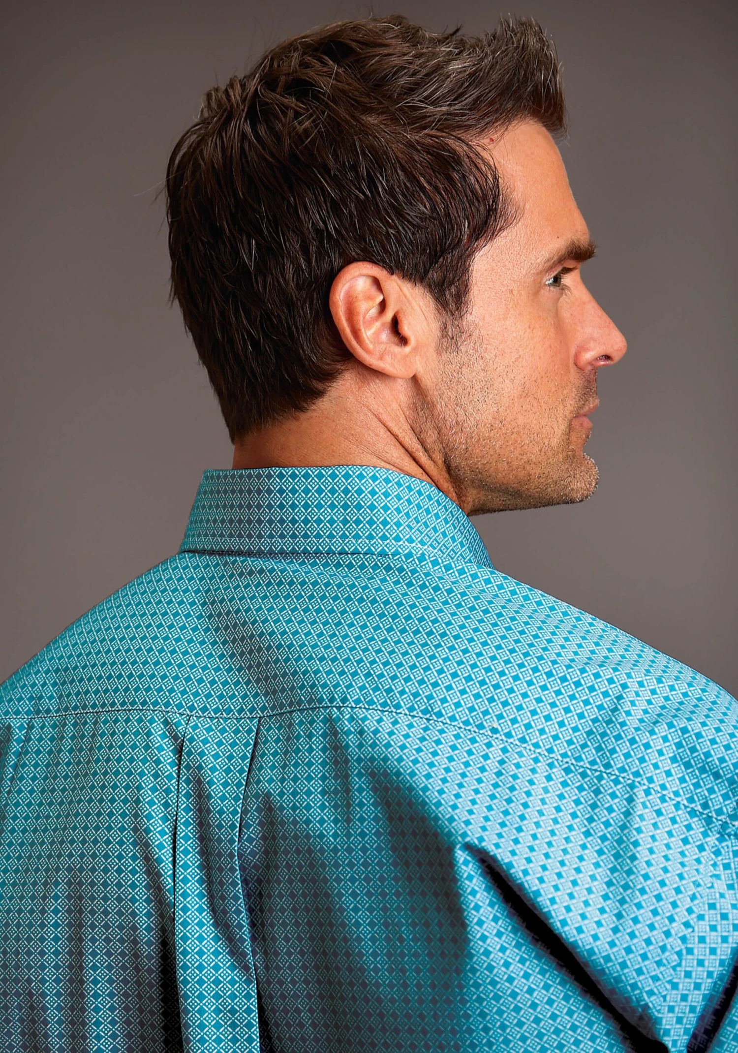 Stetson Dicey Geo Long Sleeve Shirt - Image 2