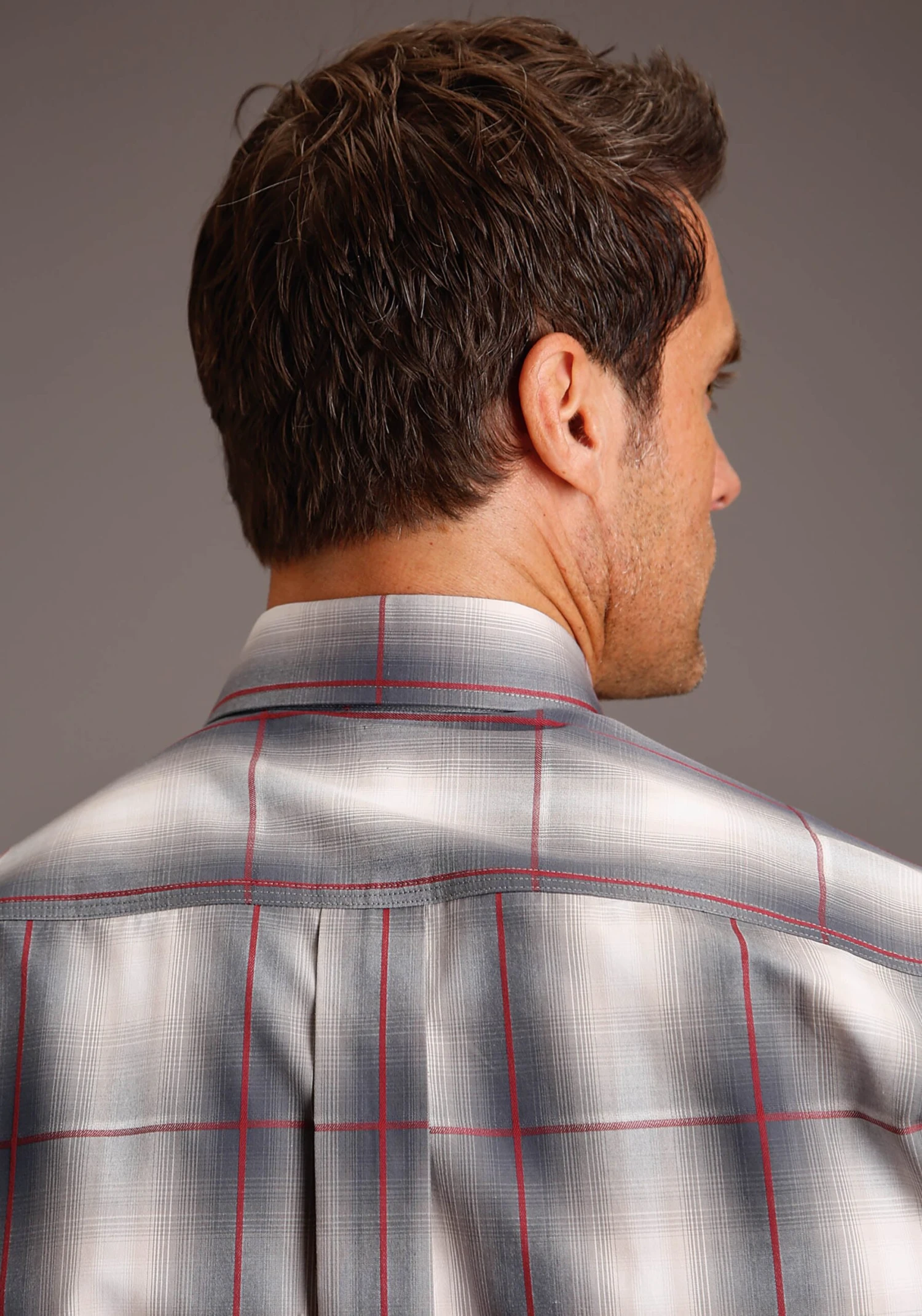 Stetson Smoke Ombre Long Sleeve Shirt - Image 2