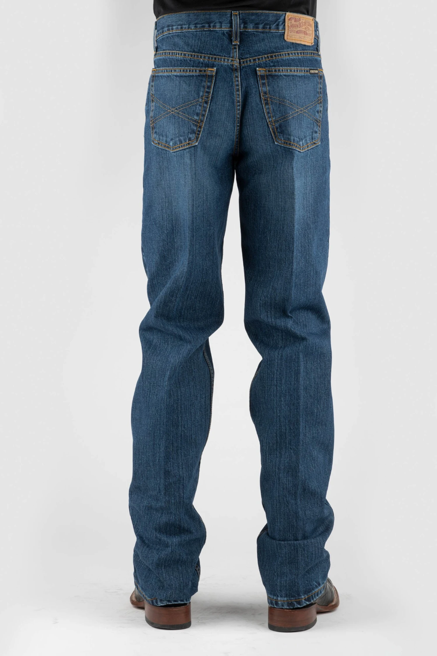 Stetson "X" EMB ON BACK POCKET CLASSIC WASH - Image 2