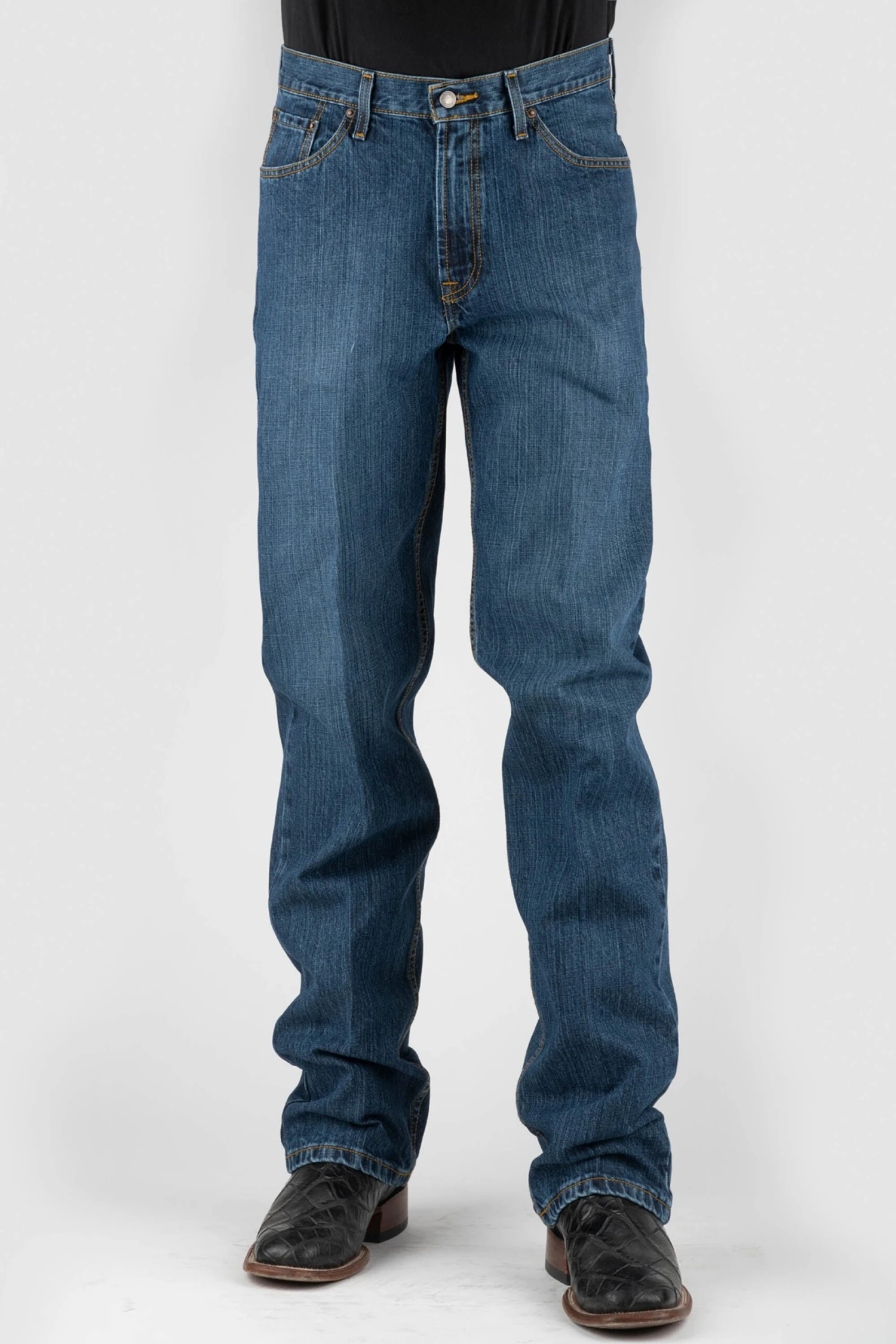 Stetson "X" EMB ON BACK POCKET CLASSIC WASH - Image 3