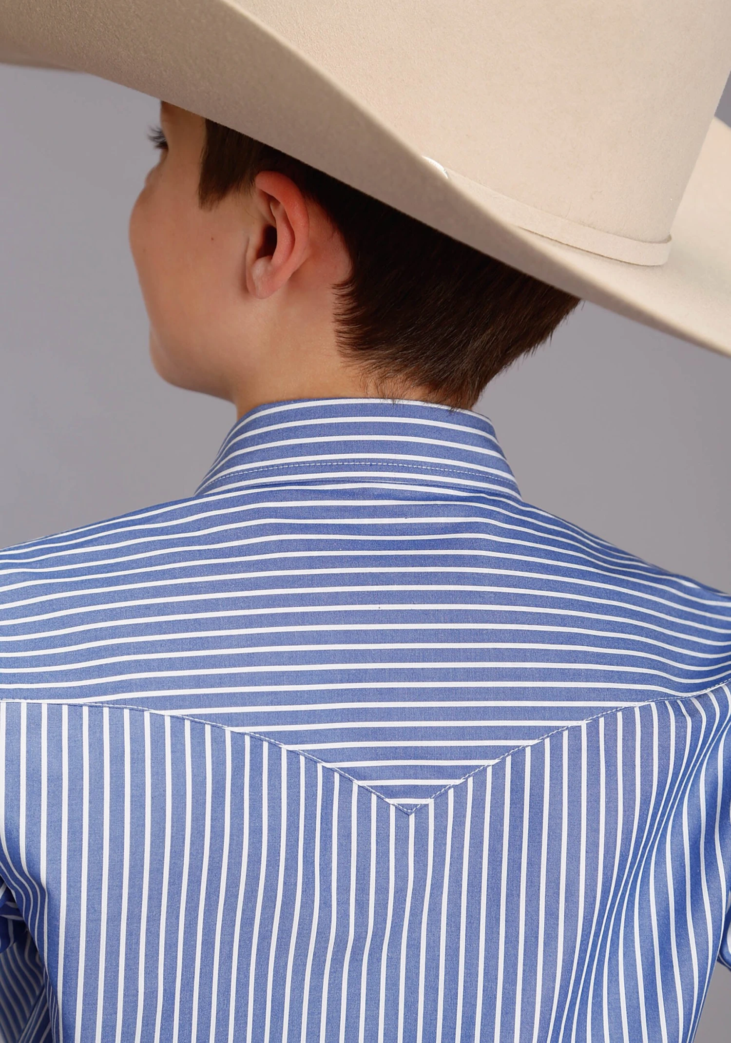 STETSON SNAP 2 POCKET STRIPE - Image 2