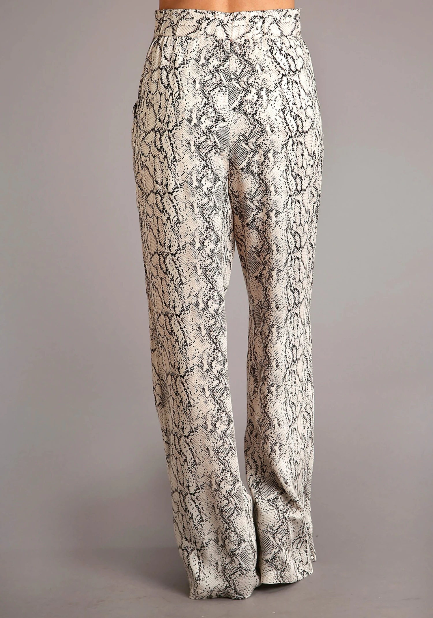 Stetson Rayon Herringbone Snake Skin Print Pants - Image 3