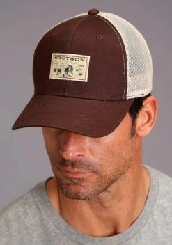 TRUCKER STETSON BALL CAP