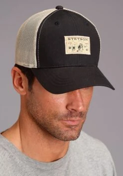 TRUCKER STETSON BALL CAP