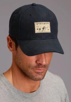 OIL CLOTH STETSON BALL CAP