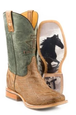 Tin Haul "Horse Power" Square Toe Boot