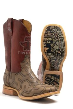 Tin Haul "Maze Rider" Square Toe Boot
