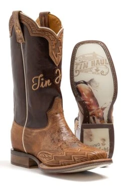 Tin Haul "Lightning Fast" Square Toe Boot
