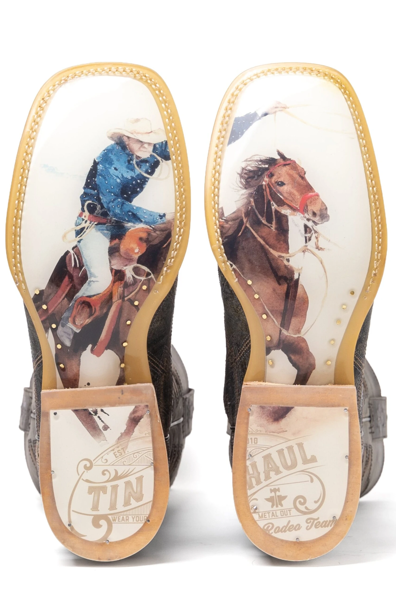 Tin Haul "Latidudes" Square Toe Boot - Image 2